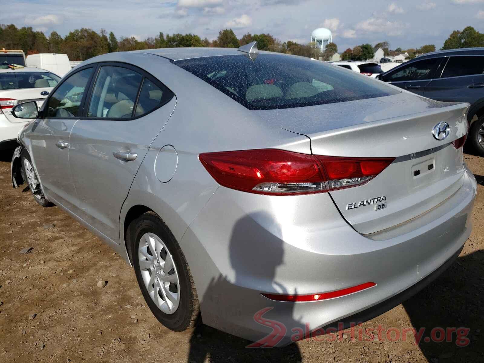 5NPD74LF3JH391170 2018 HYUNDAI ELANTRA