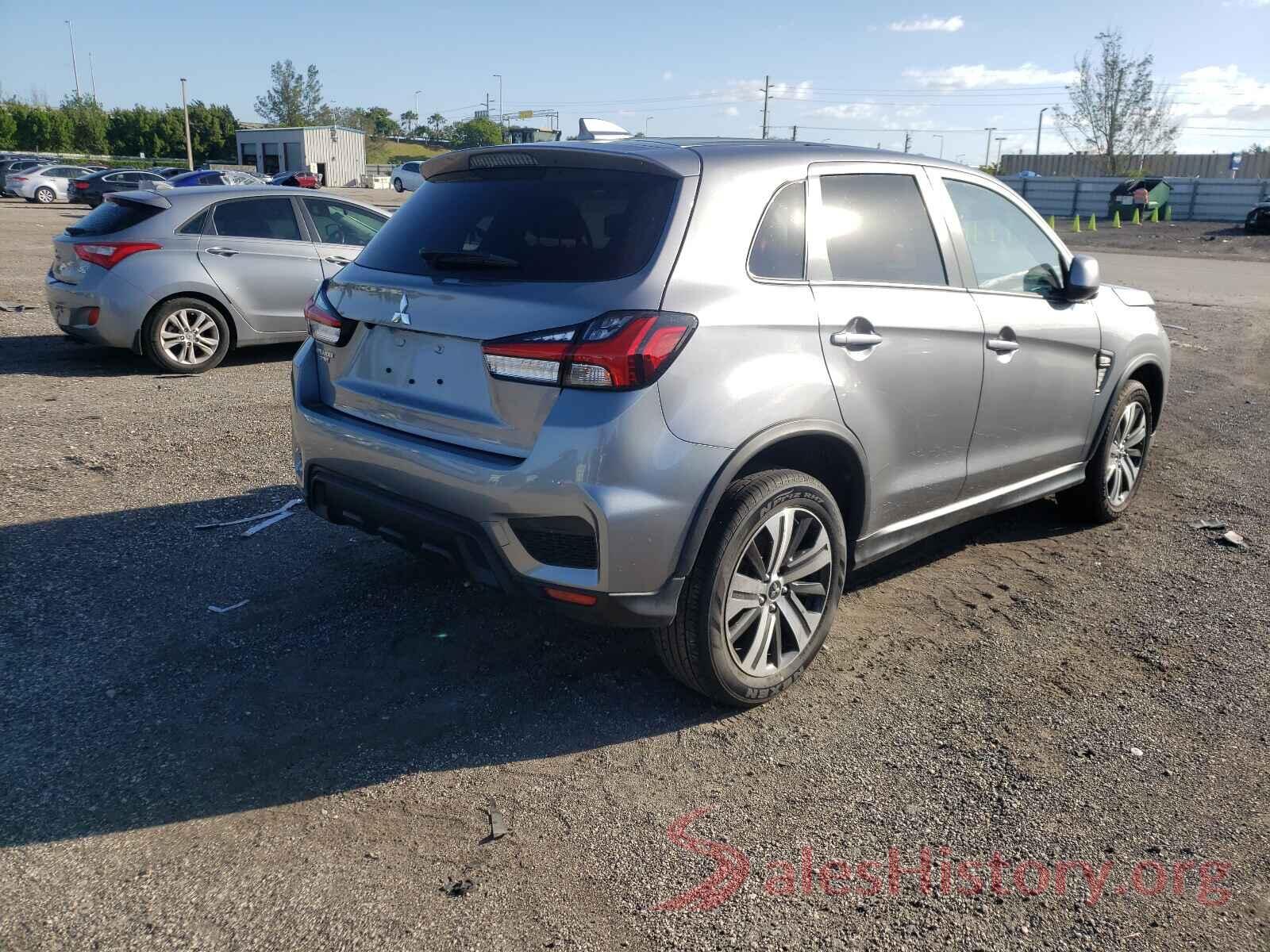 JA4AP3AU1LU014418 2020 MITSUBISHI OUTLANDER