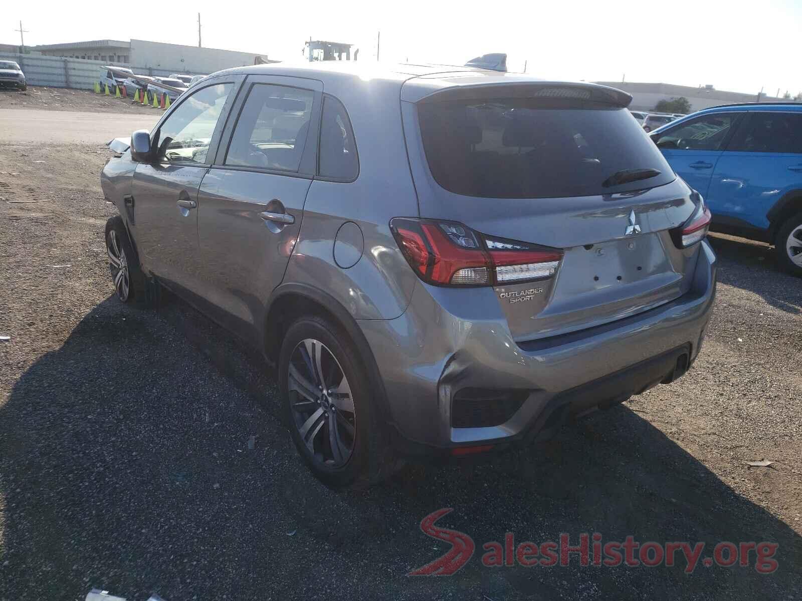 JA4AP3AU1LU014418 2020 MITSUBISHI OUTLANDER