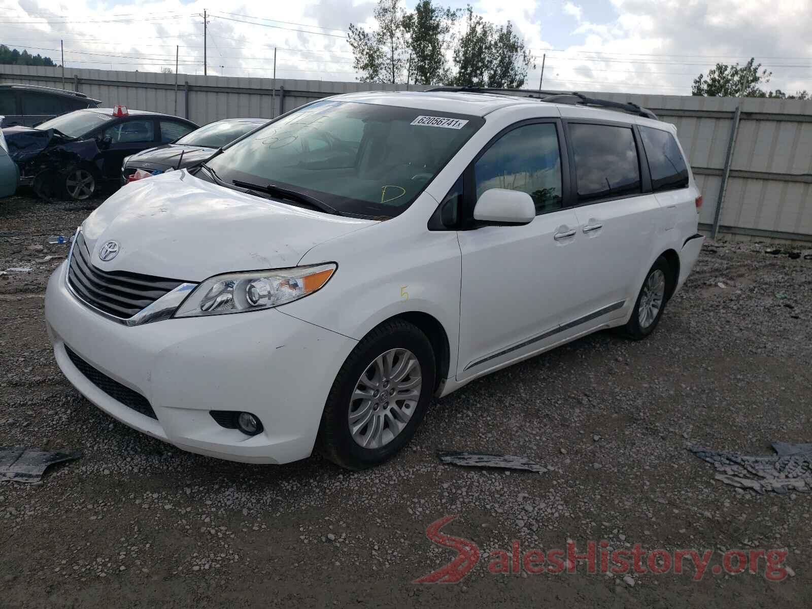 5TDYK3DC3ES466643 2014 TOYOTA SIENNA