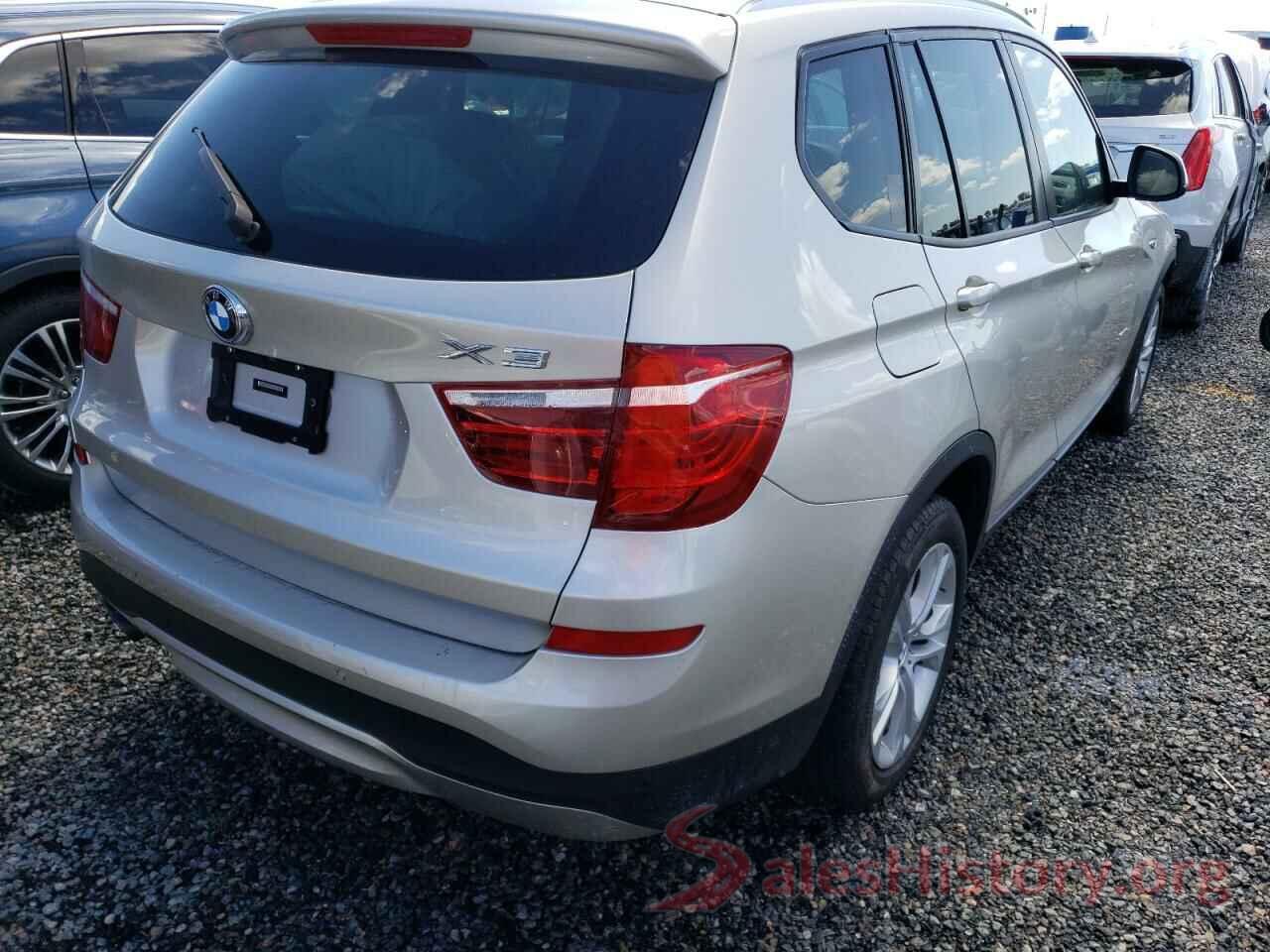 5UXWX7C37H0U43986 2017 BMW X3