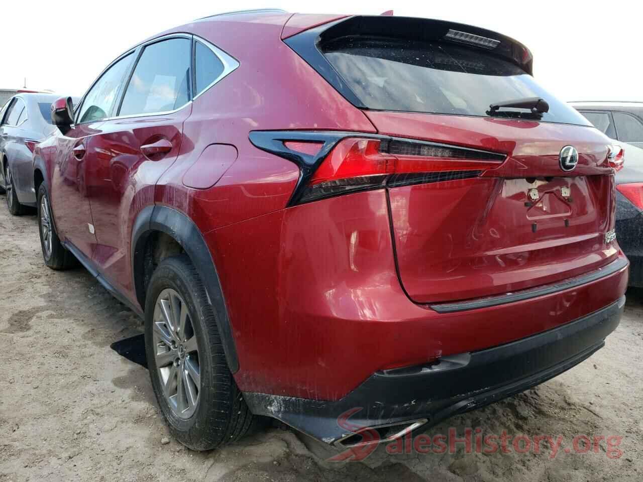 JTJDARBZ3L5012307 2020 LEXUS NX