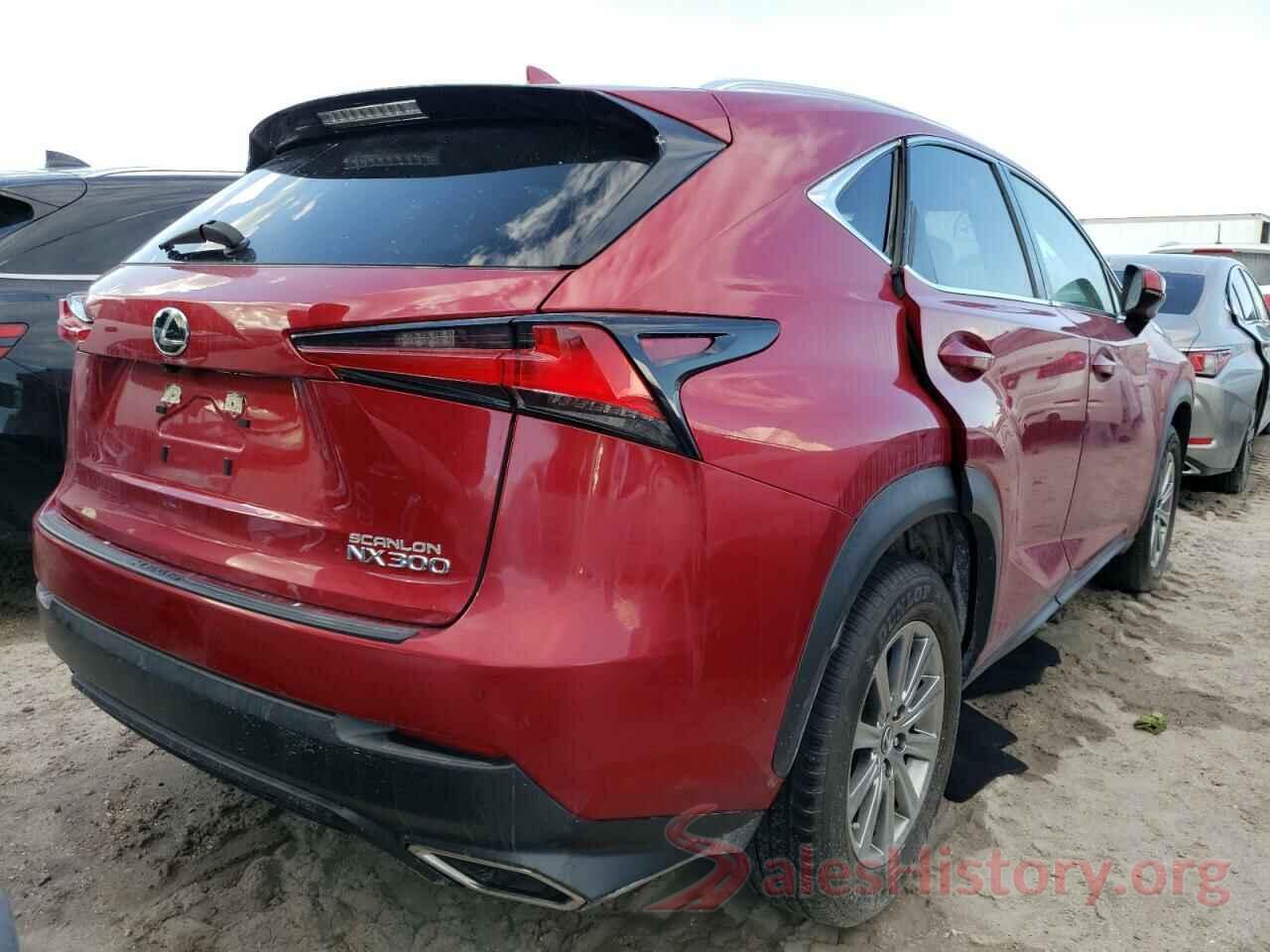 JTJDARBZ3L5012307 2020 LEXUS NX