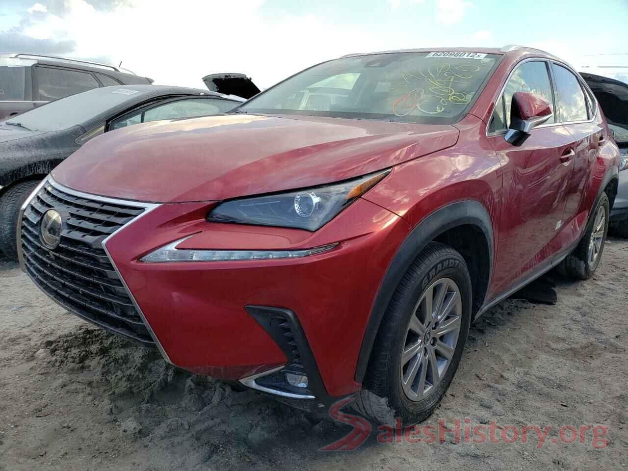 JTJDARBZ3L5012307 2020 LEXUS NX