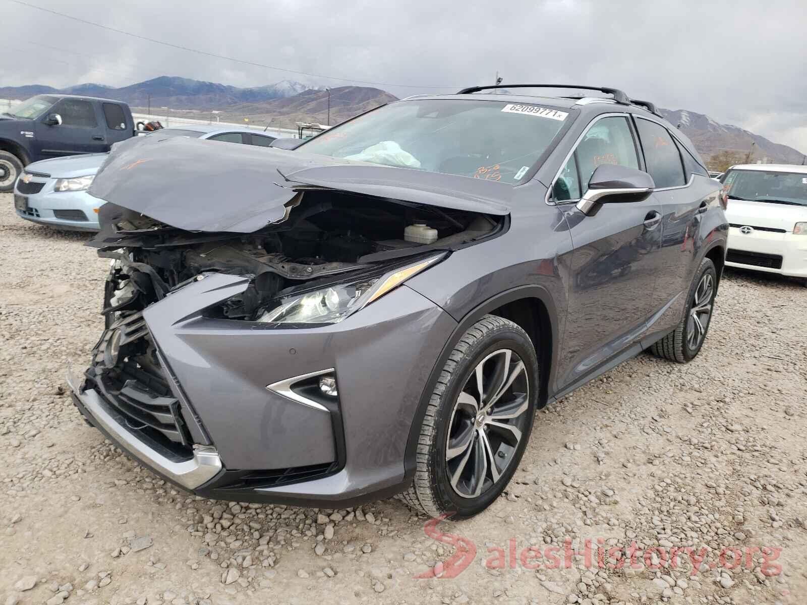 2T2BZMCAXGC002764 2016 LEXUS RX350