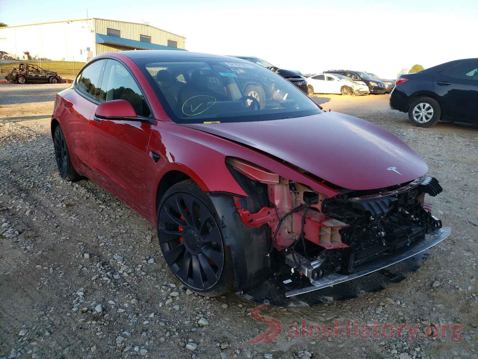 5YJ3E1EC9MF849896 2021 TESLA MODEL 3