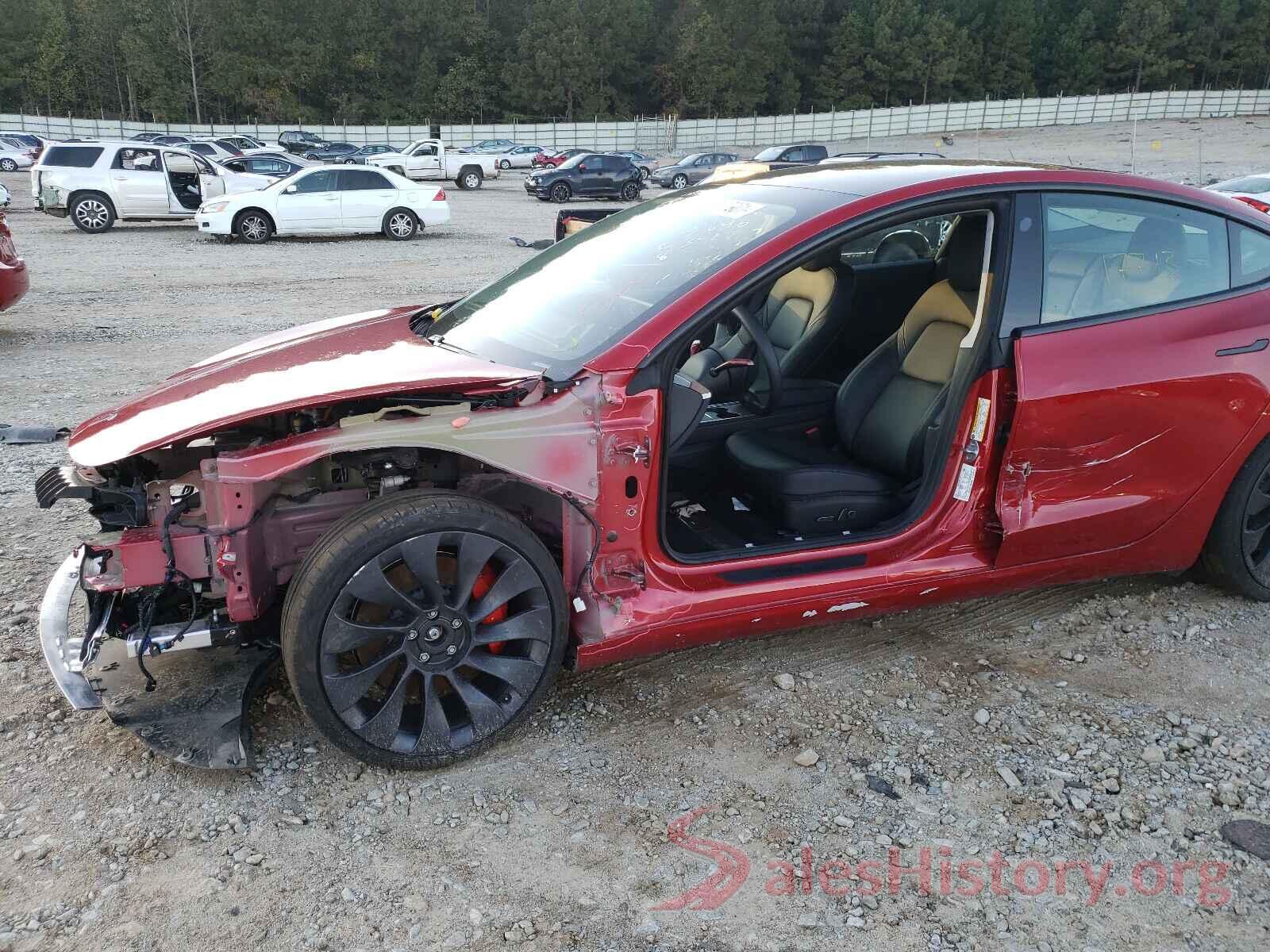 5YJ3E1EC9MF849896 2021 TESLA MODEL 3