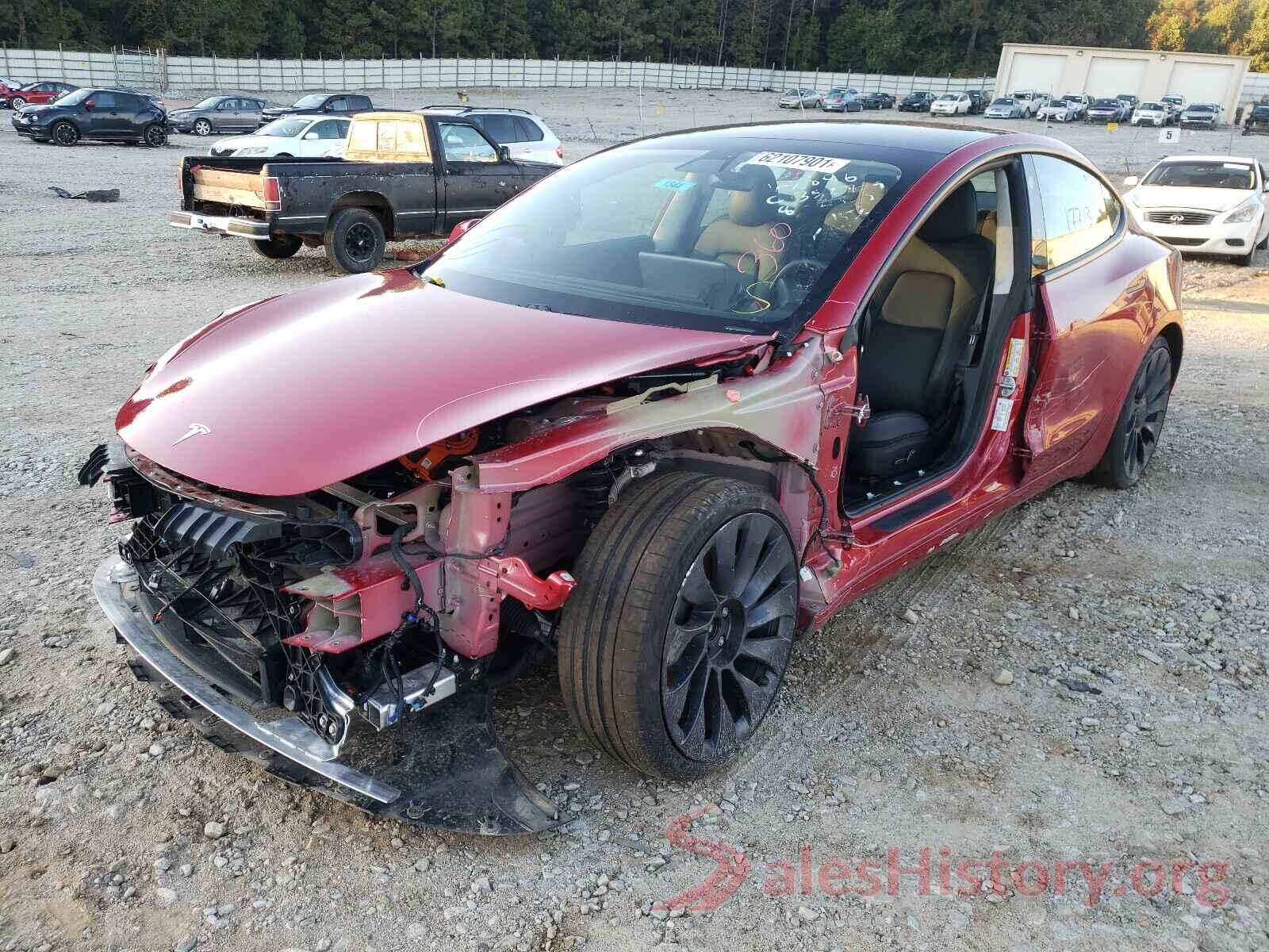 5YJ3E1EC9MF849896 2021 TESLA MODEL 3