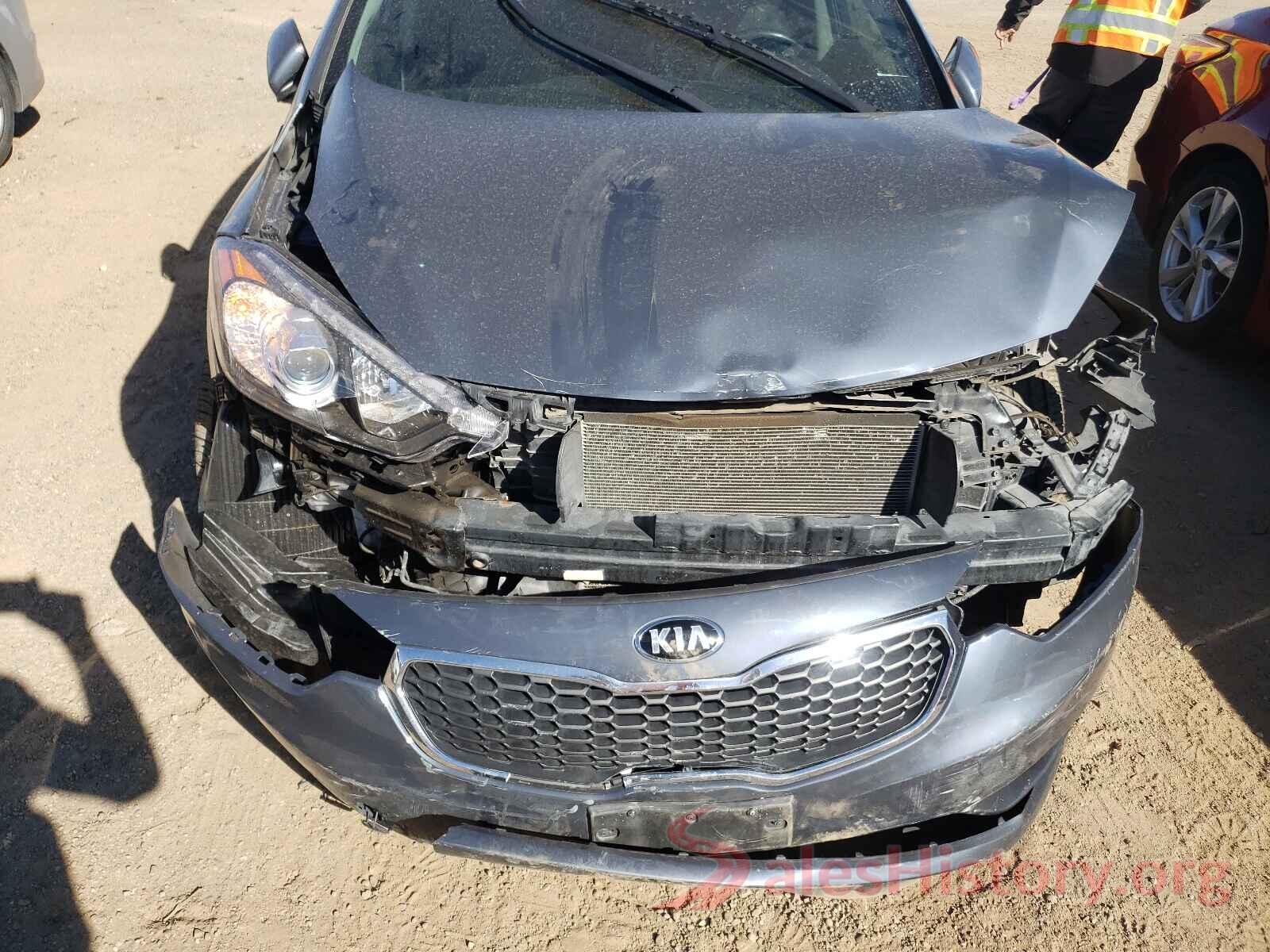 KNAFX5A86G5545623 2016 KIA FORTE