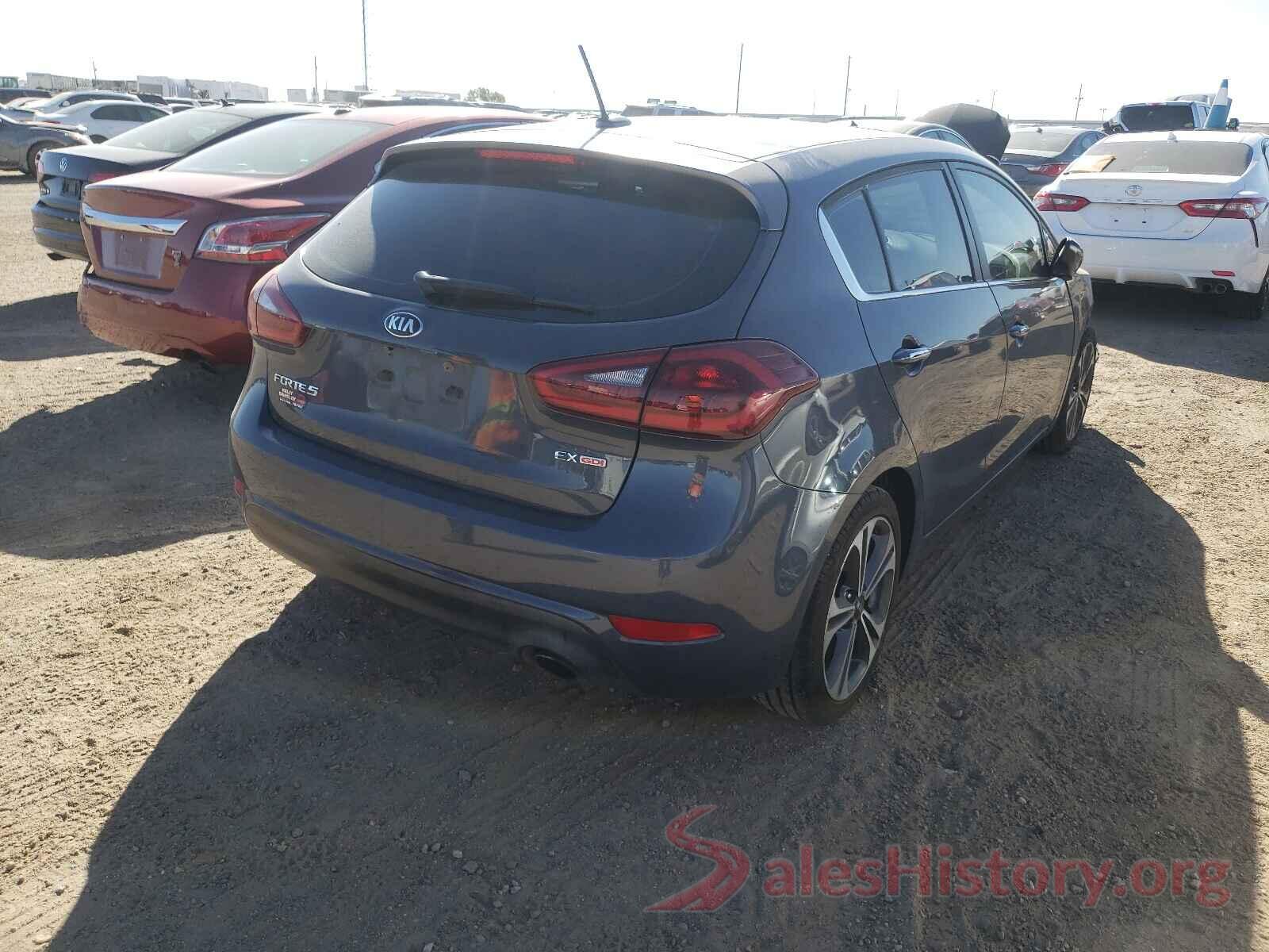 KNAFX5A86G5545623 2016 KIA FORTE