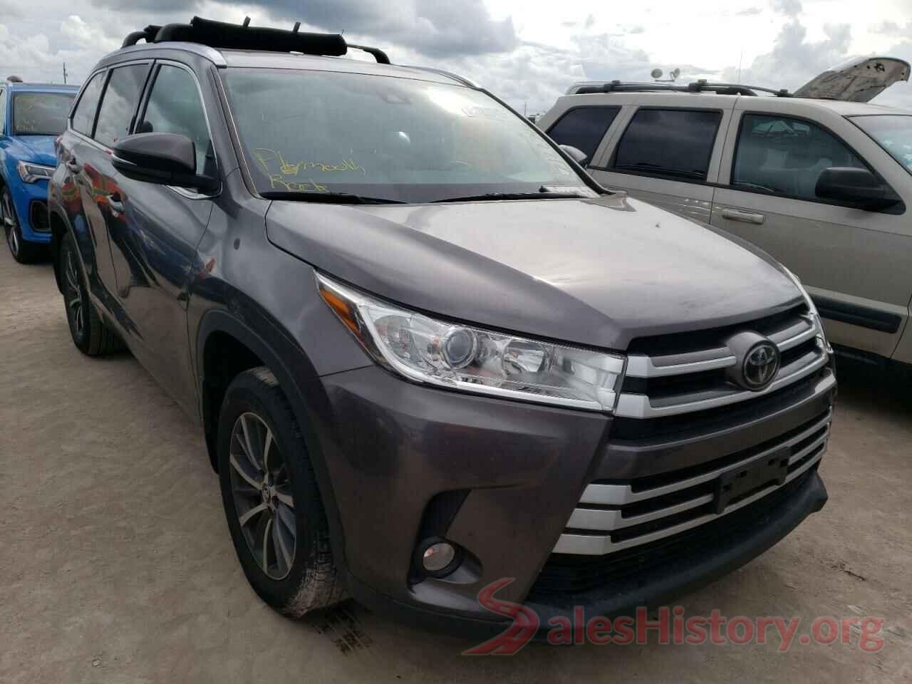 5TDJZRFH1HS444511 2017 TOYOTA HIGHLANDER