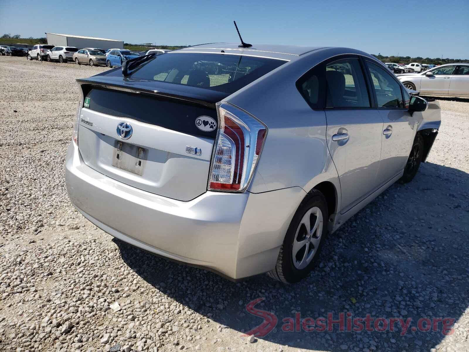 JTDKN3DU4F0478262 2015 TOYOTA PRIUS