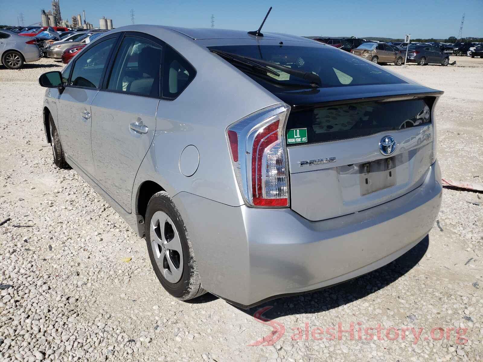 JTDKN3DU4F0478262 2015 TOYOTA PRIUS