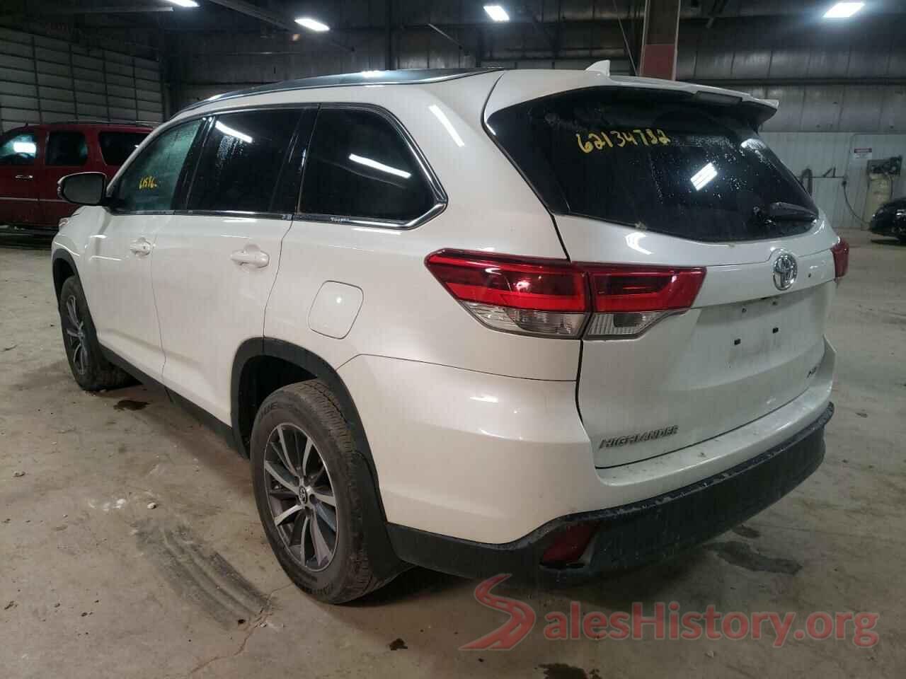 5TDJZRFH5KS574525 2019 TOYOTA HIGHLANDER