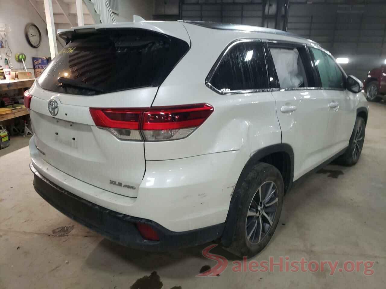 5TDJZRFH5KS574525 2019 TOYOTA HIGHLANDER