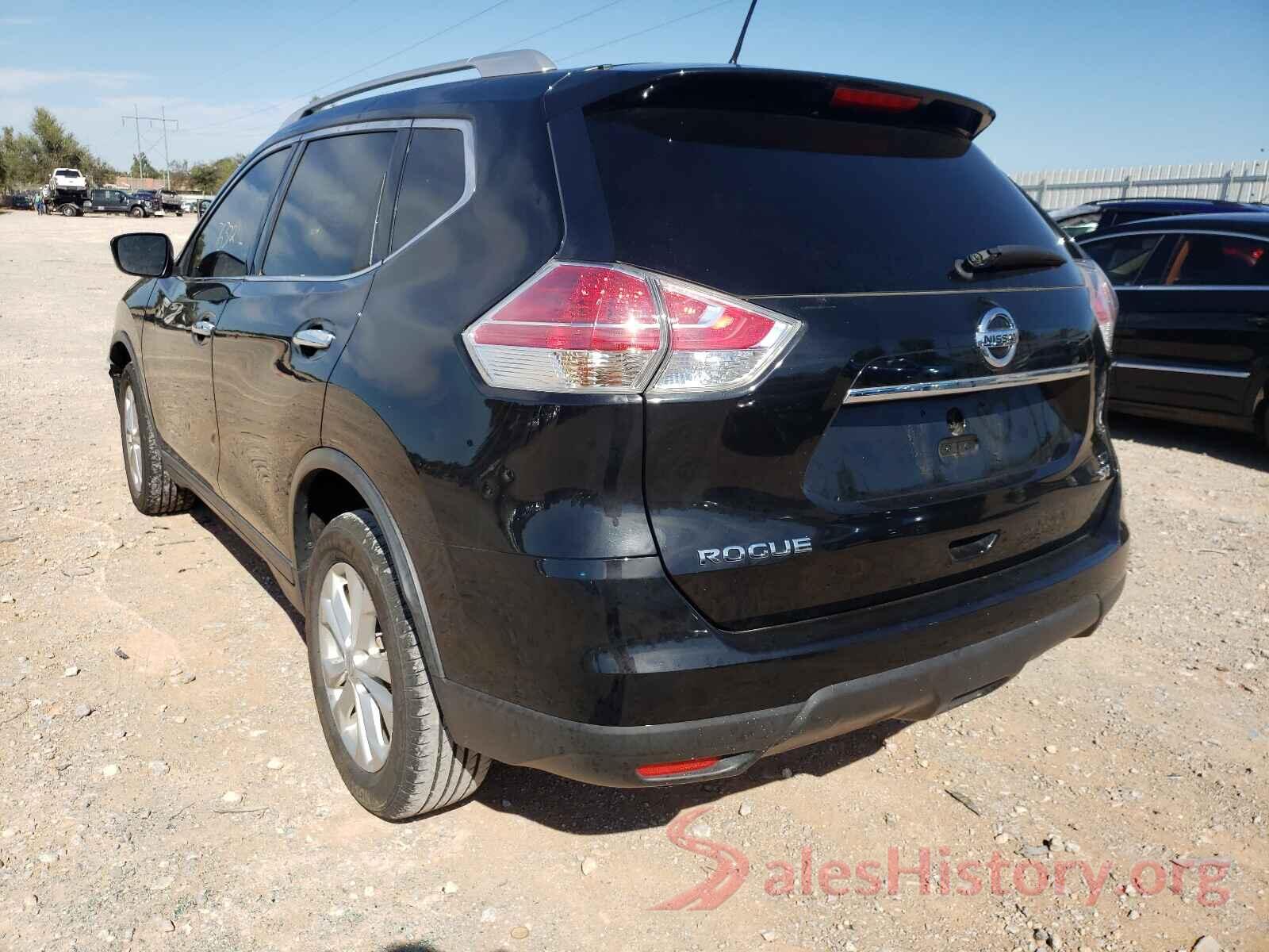 KNMAT2MT8GP721602 2016 NISSAN ROGUE