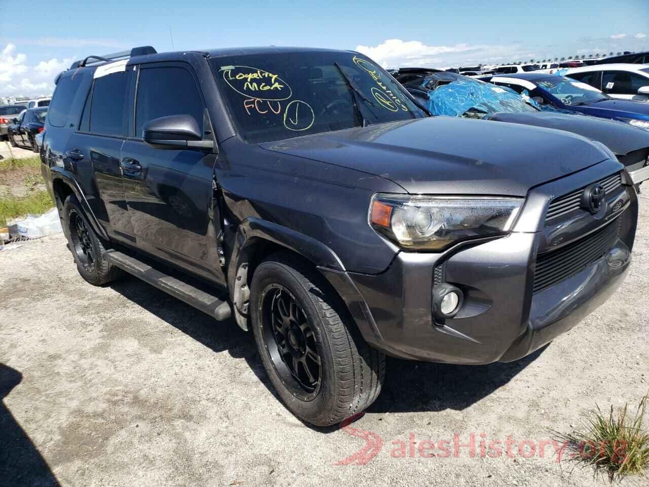 JTEZU5JR7K5205418 2019 TOYOTA 4RUNNER