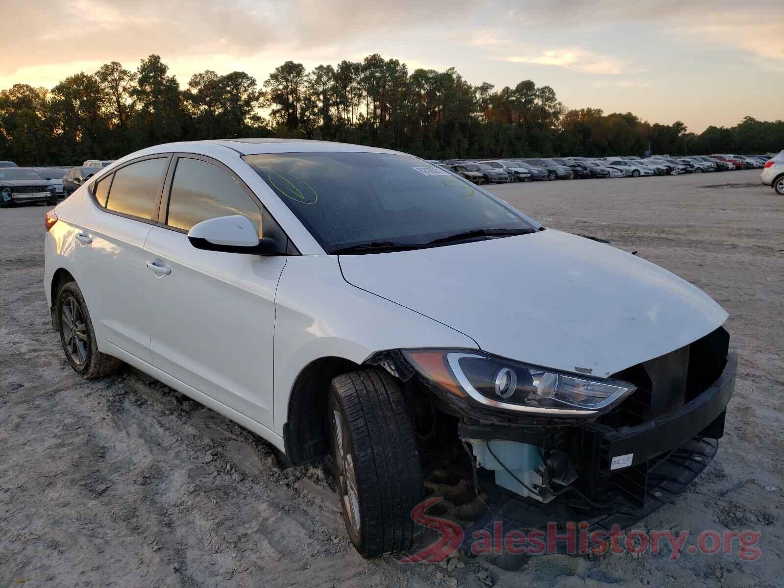 5NPD84LF9JH273721 2018 HYUNDAI ELANTRA