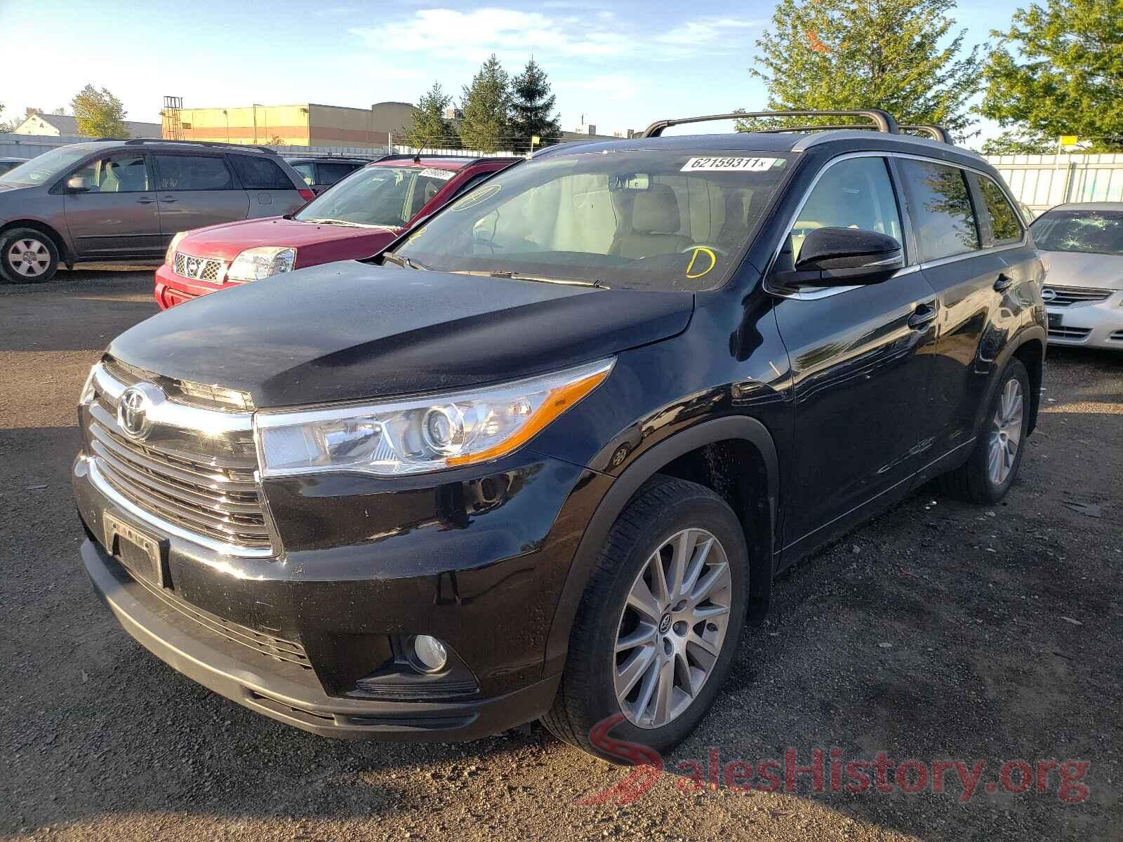 5TDJKRFH9GS324216 2016 TOYOTA HIGHLANDER