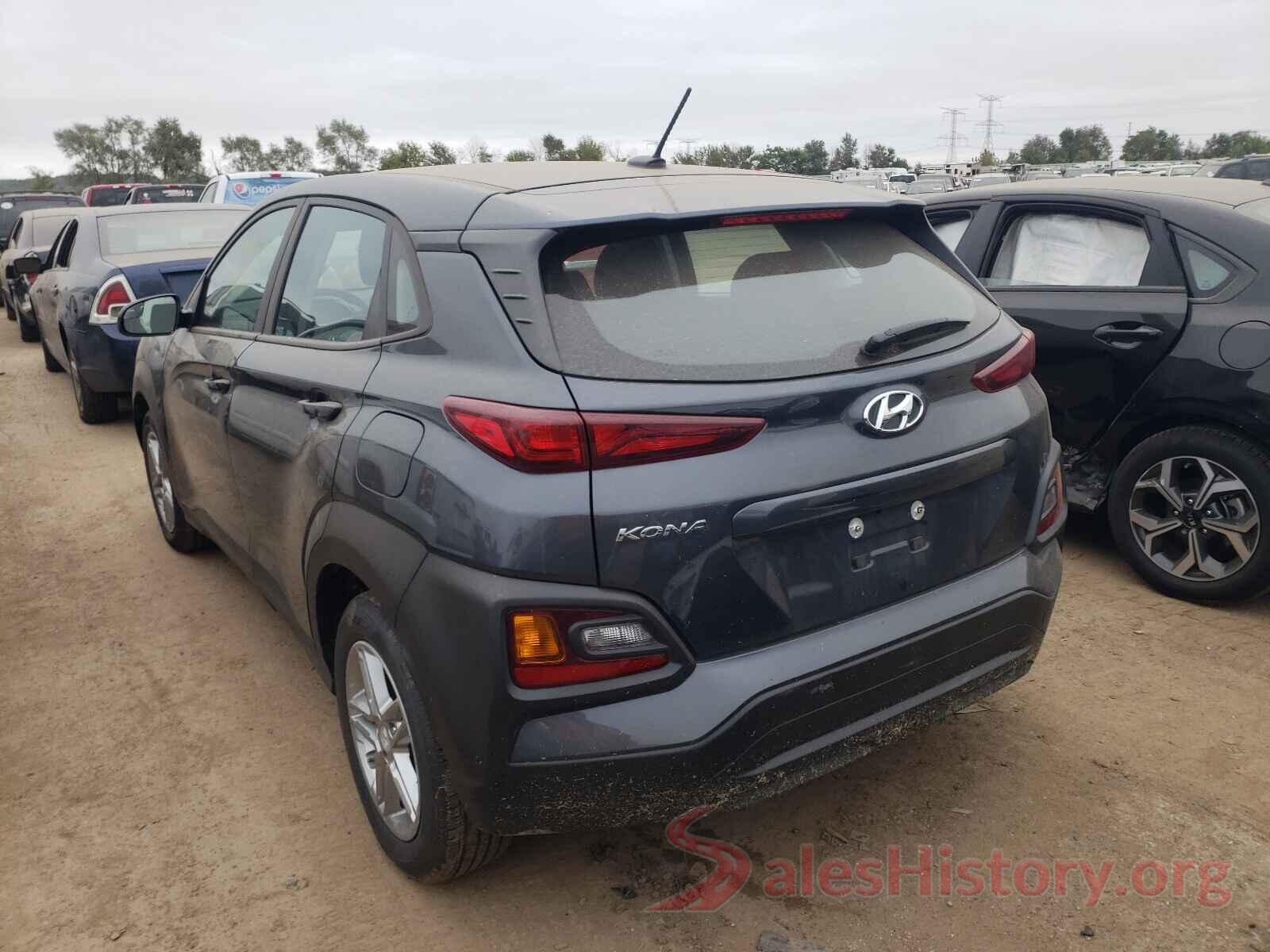 KM8K12AA2LU507323 2020 HYUNDAI KONA