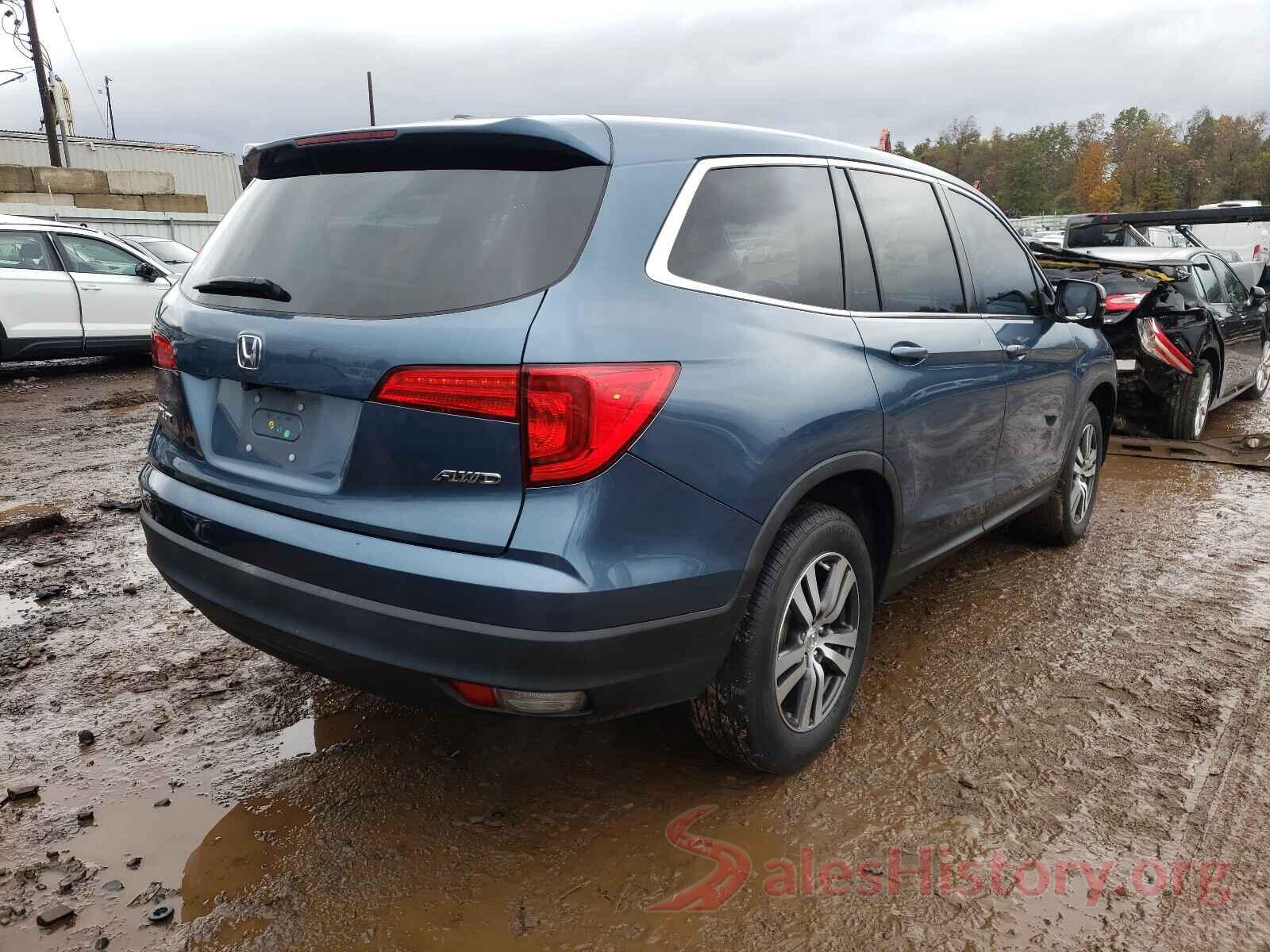 5FNYF6H59GB110397 2016 HONDA PILOT