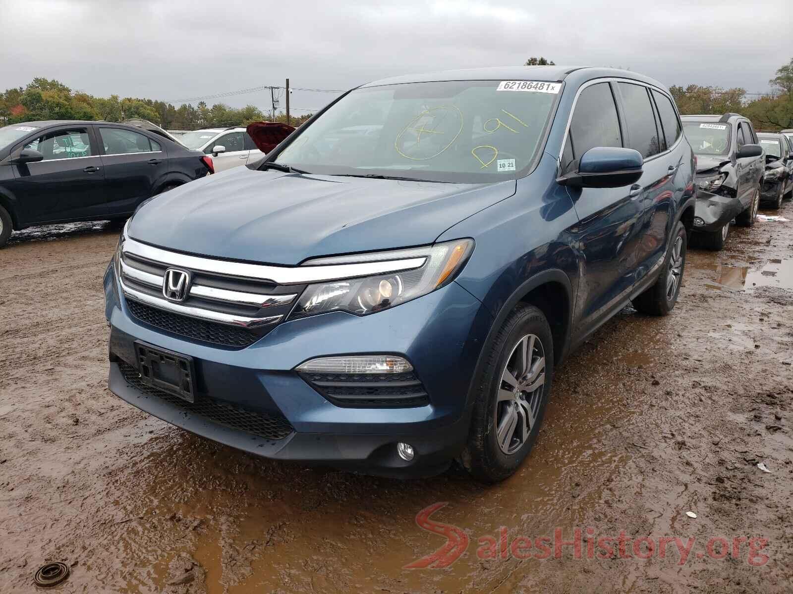 5FNYF6H59GB110397 2016 HONDA PILOT