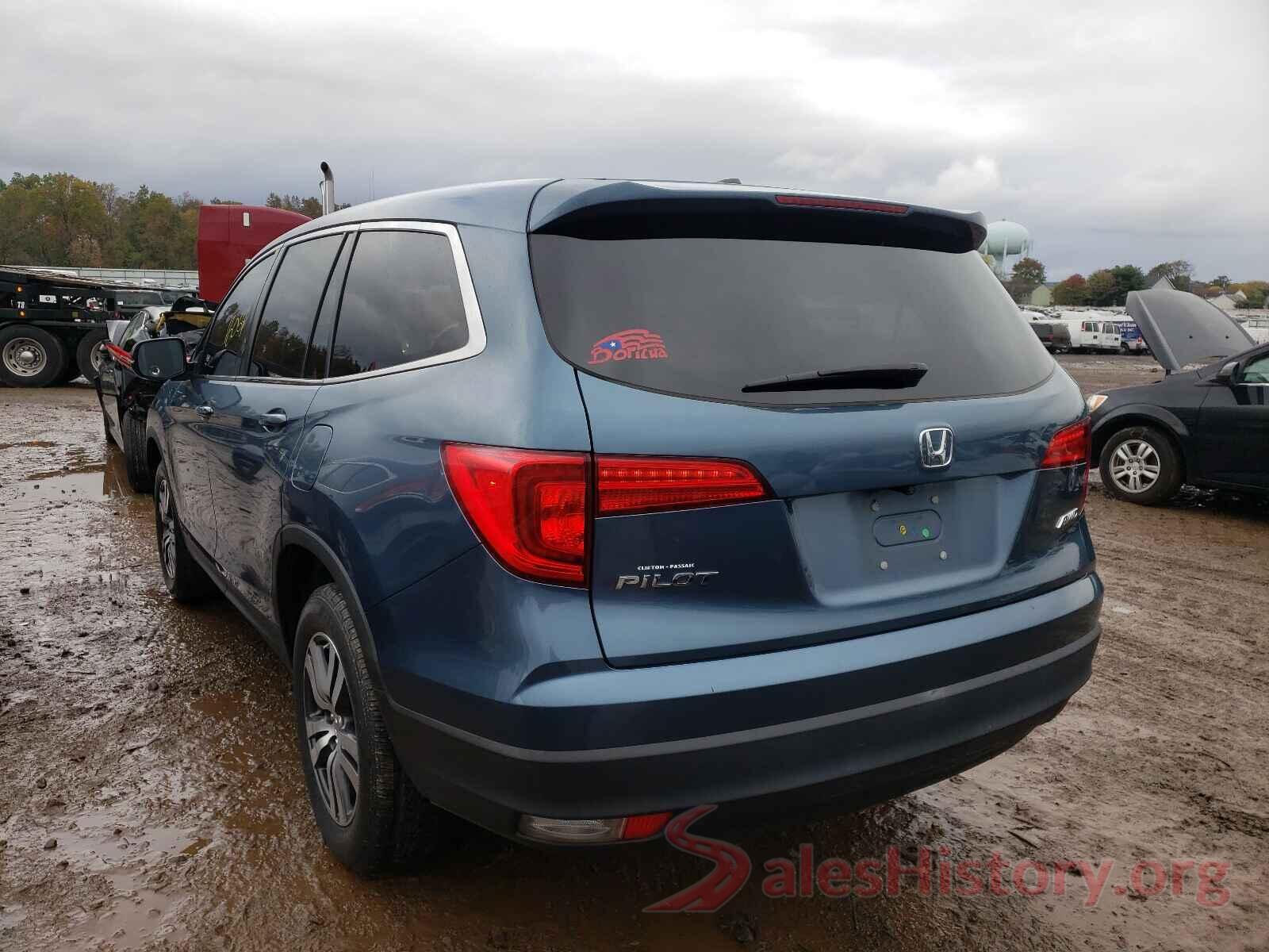 5FNYF6H59GB110397 2016 HONDA PILOT