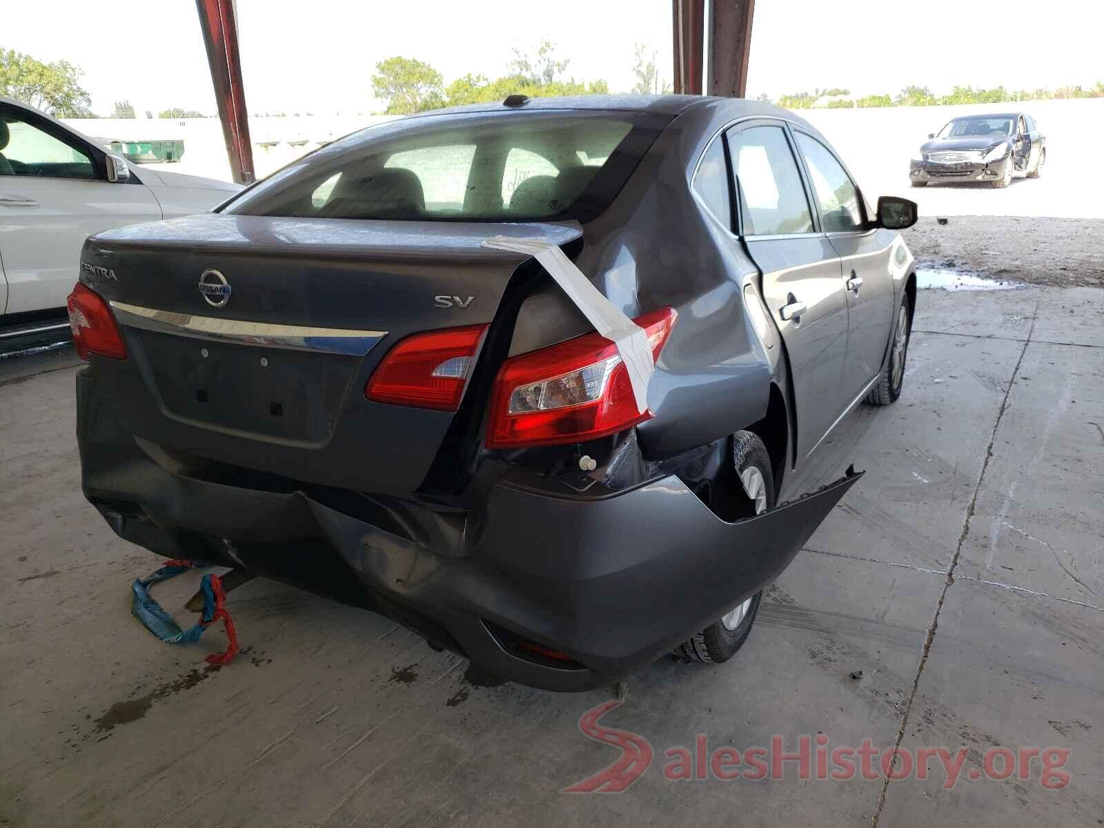 3N1AB7AP4KY412405 2019 NISSAN SENTRA