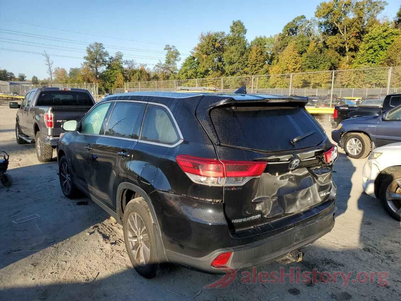 5TDJZRFH4KS582311 2019 TOYOTA HIGHLANDER