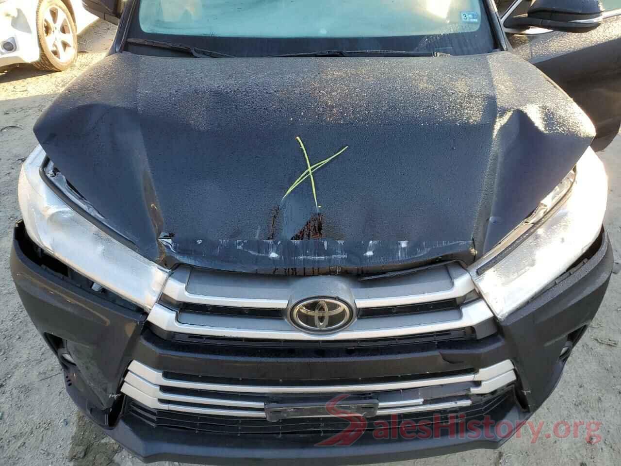 5TDJZRFH4KS582311 2019 TOYOTA HIGHLANDER