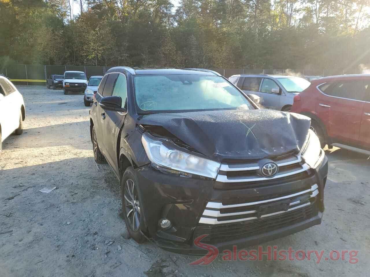 5TDJZRFH4KS582311 2019 TOYOTA HIGHLANDER