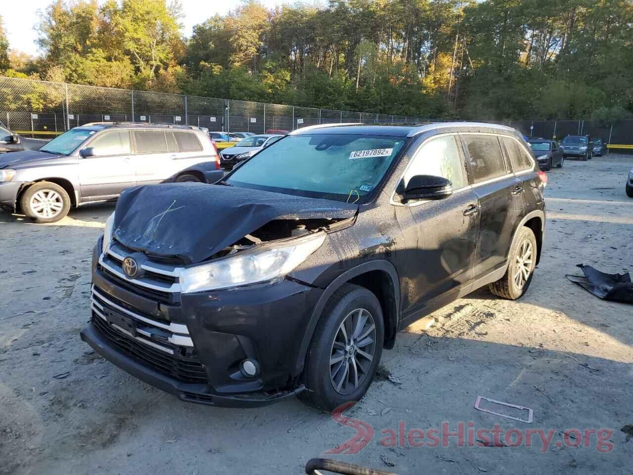 5TDJZRFH4KS582311 2019 TOYOTA HIGHLANDER