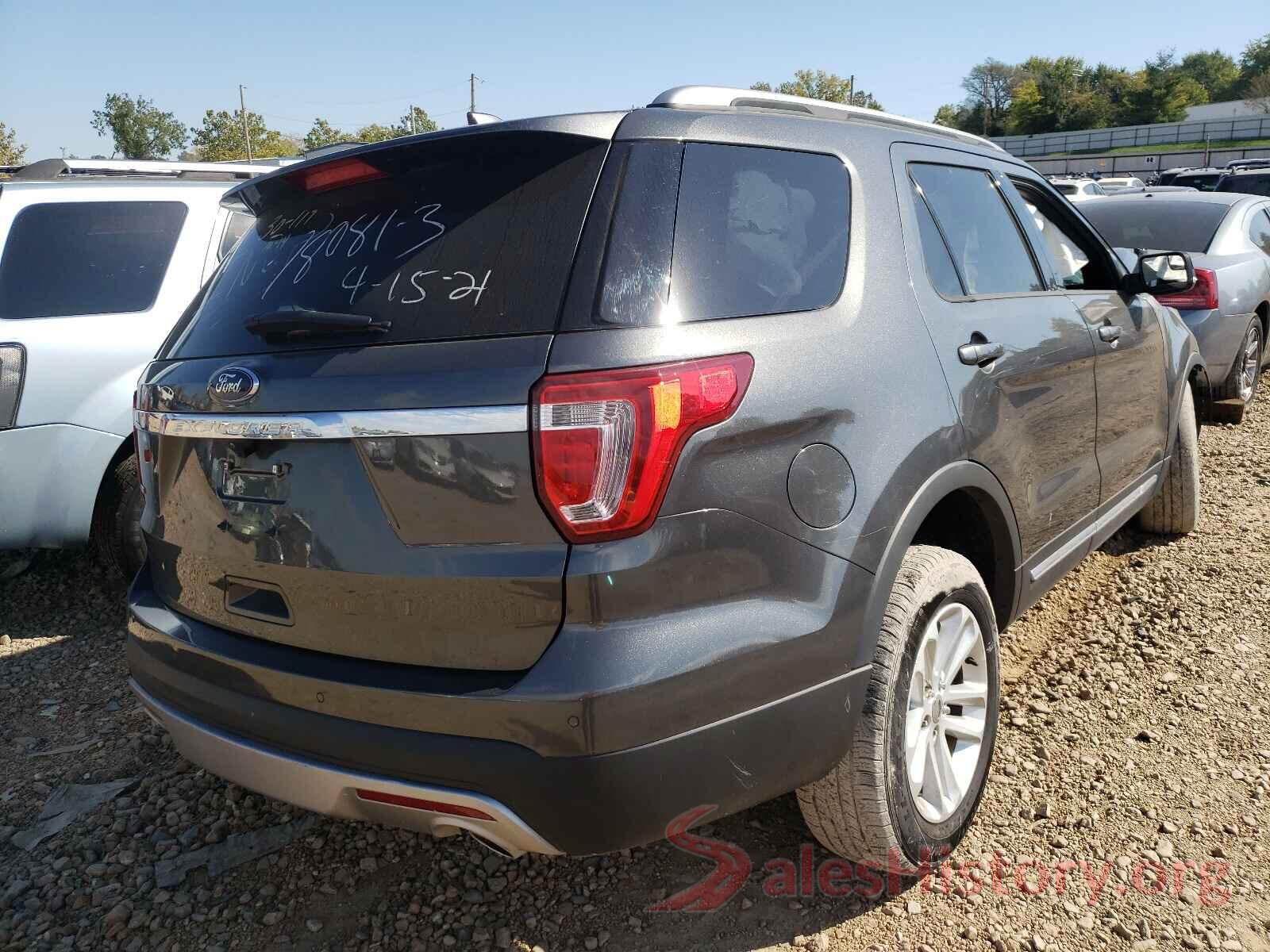 1FM5K7D86HGD65614 2017 FORD EXPLORER