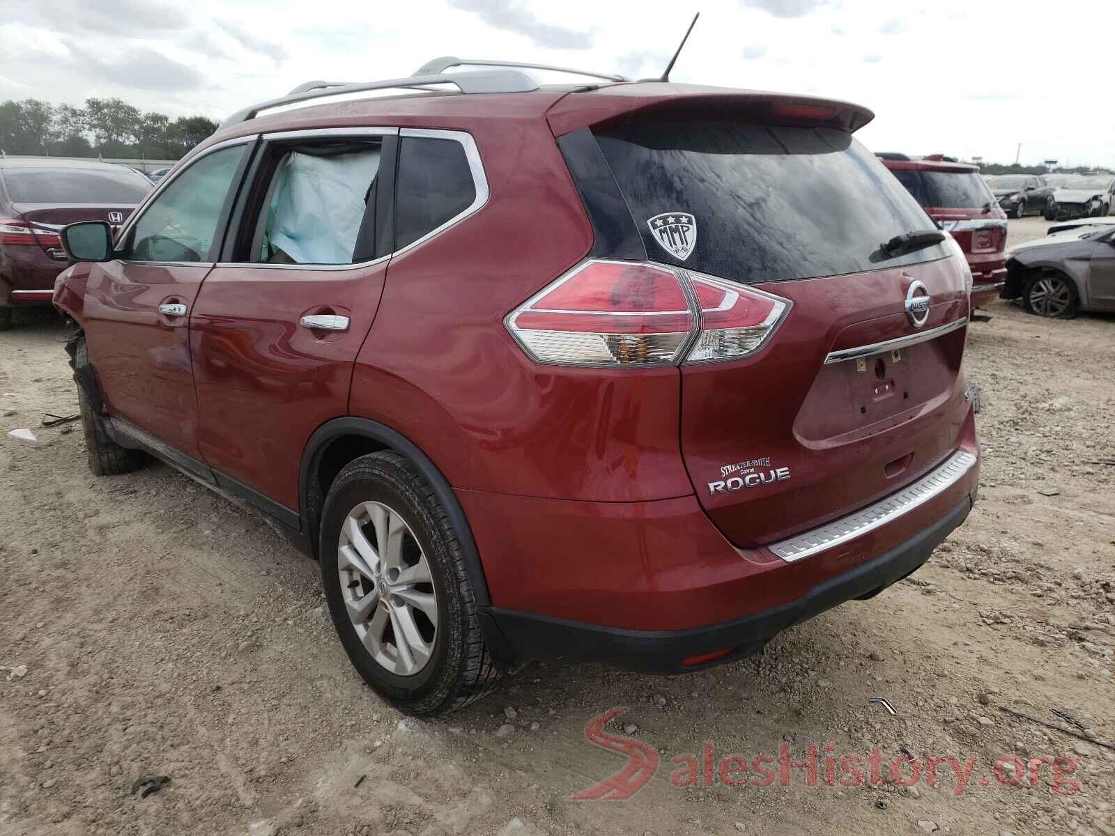 5N1AT2MT7GC845735 2016 NISSAN ROGUE