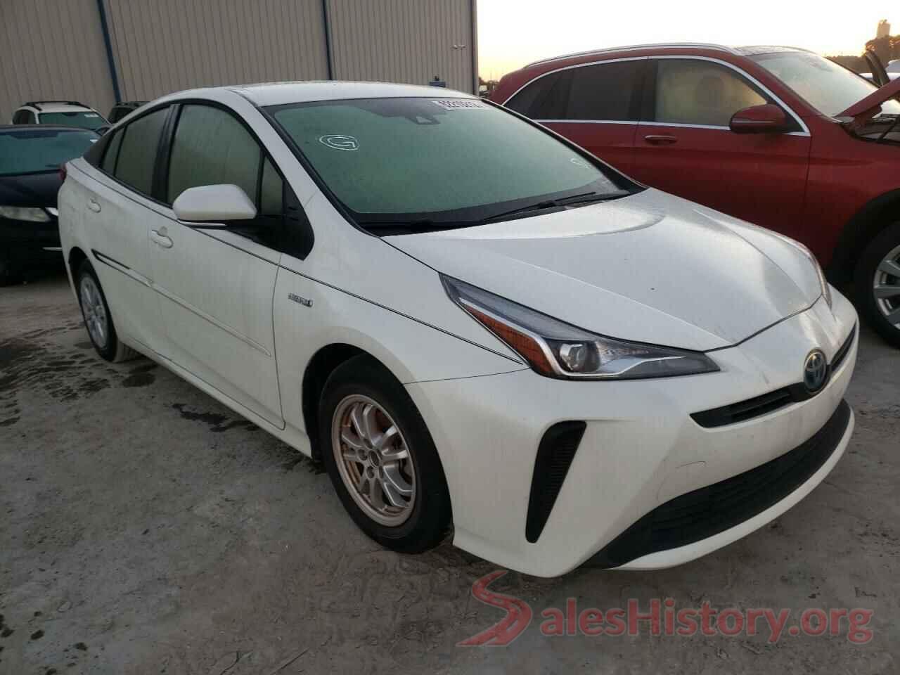 JTDKARFU8K3093016 2019 TOYOTA PRIUS