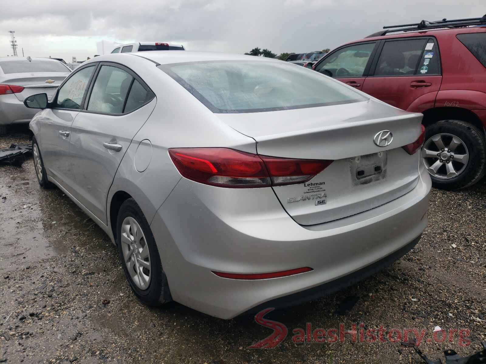 5NPD74LF3JH353566 2018 HYUNDAI ELANTRA