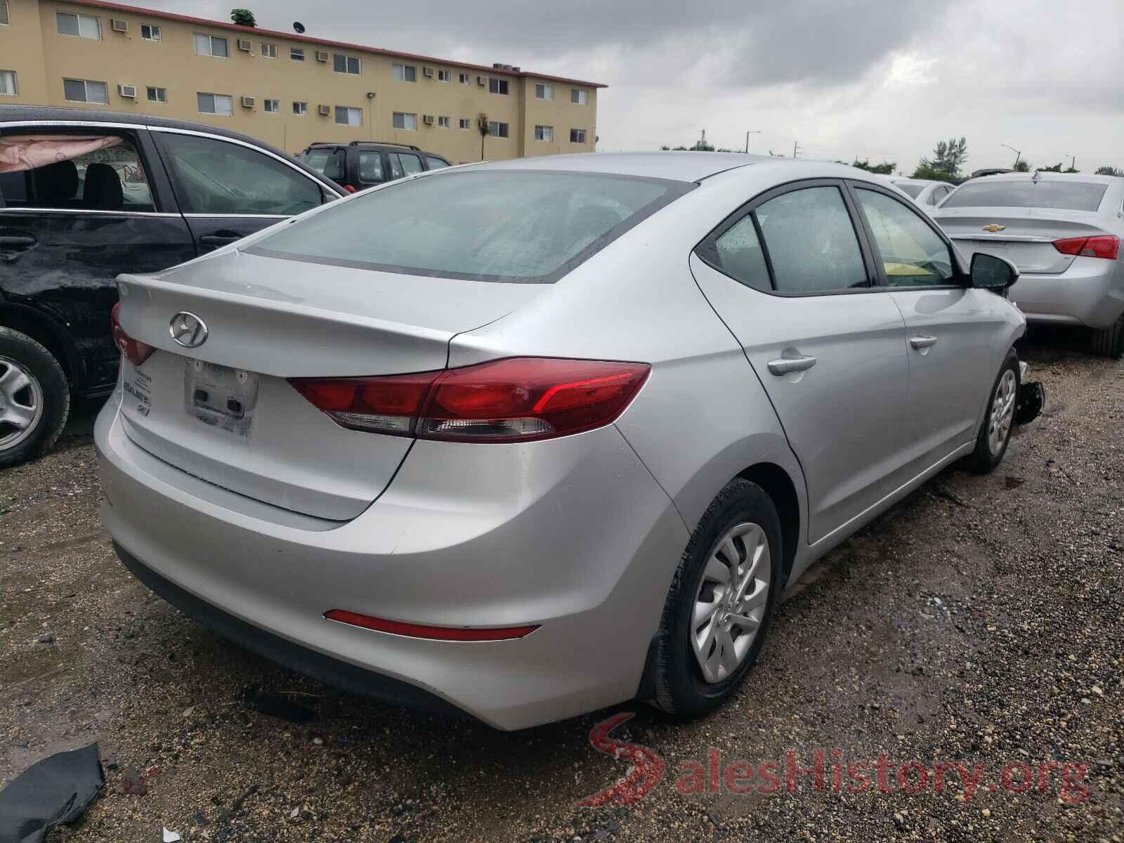 5NPD74LF3JH353566 2018 HYUNDAI ELANTRA