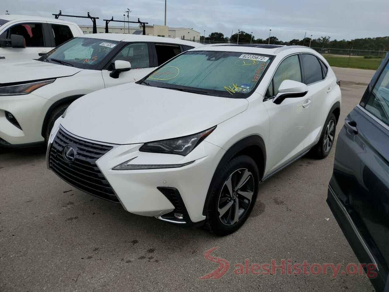 JTJBJRBZ8J2092869 2018 LEXUS NX