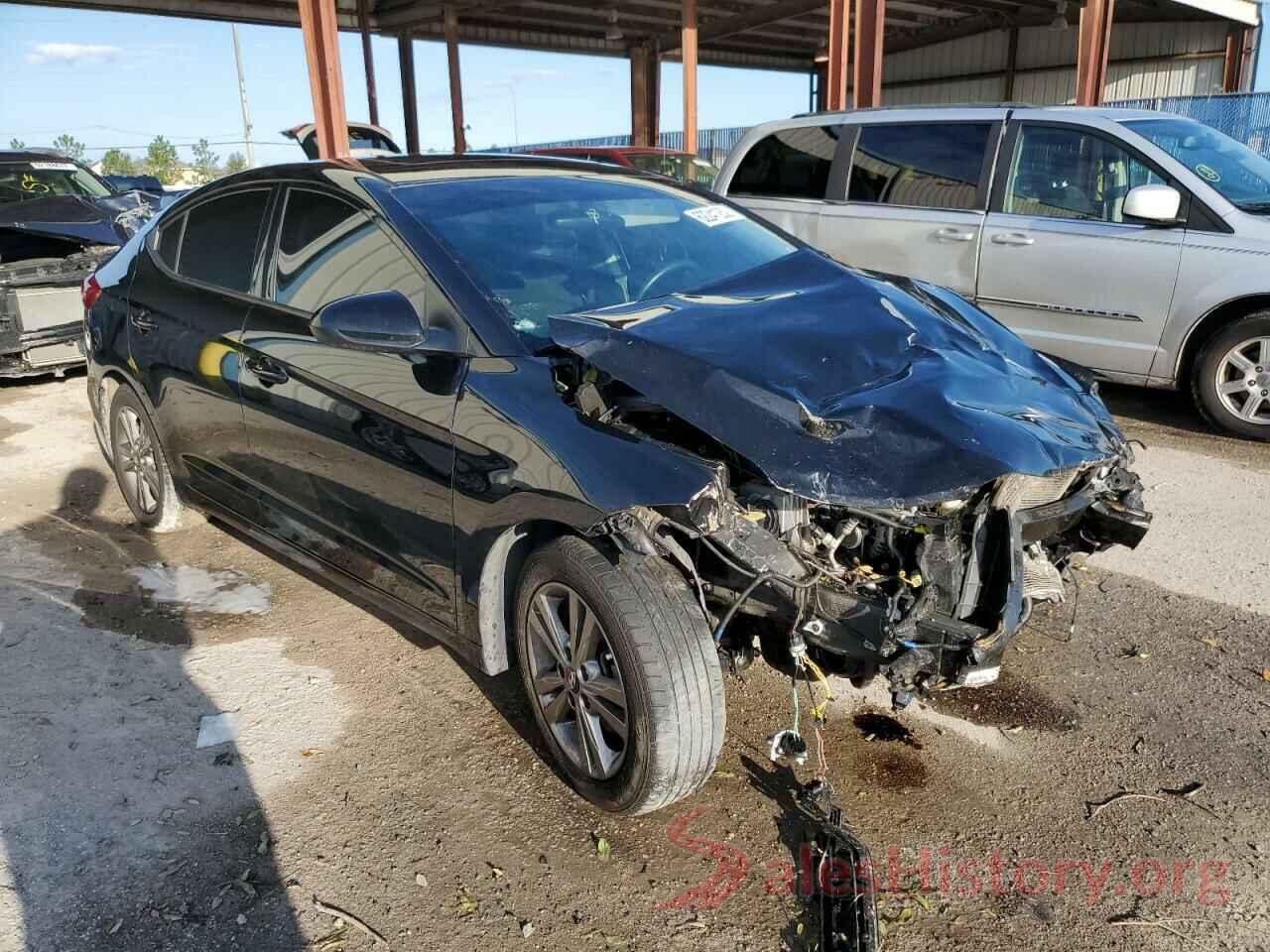 5NPD84LFXJH392927 2018 HYUNDAI ELANTRA