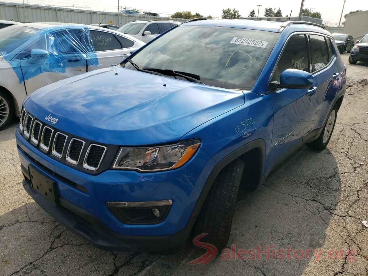 3C4NJCBB6LT253155 2020 JEEP COMPASS