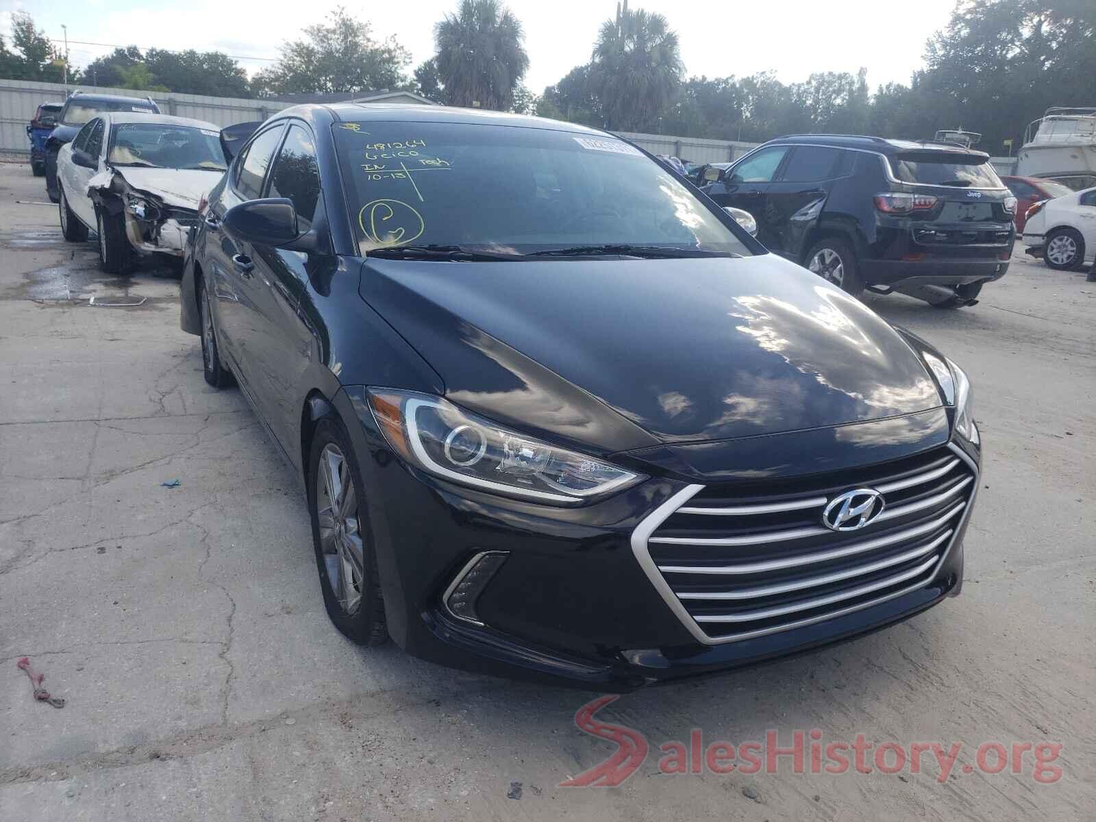 5NPD84LF4HH142805 2017 HYUNDAI ELANTRA