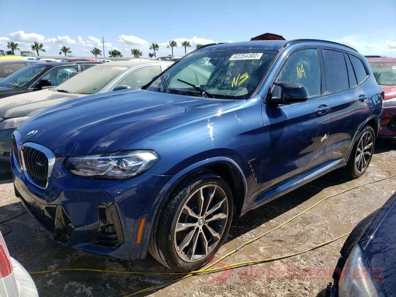 5UX83DP04N9J58284 2022 BMW X3