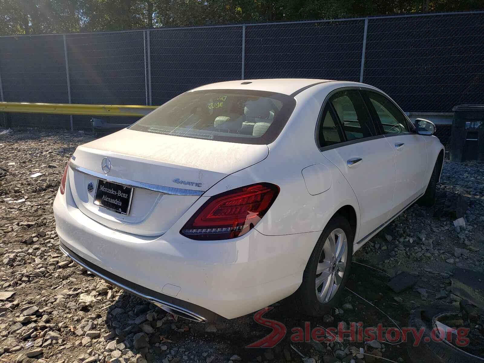 55SWF8EB5KU293138 2019 MERCEDES-BENZ C-CLASS