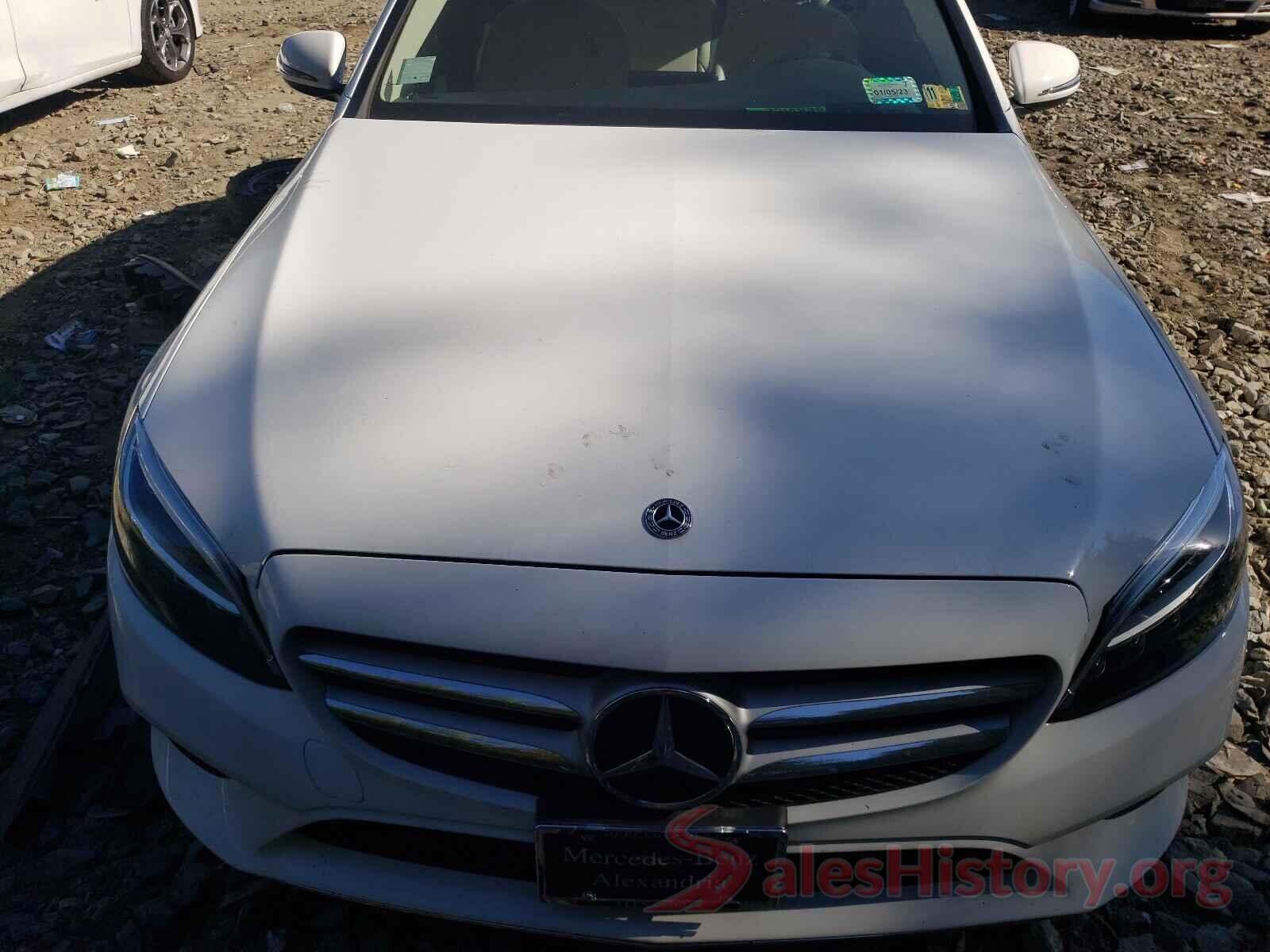 55SWF8EB5KU293138 2019 MERCEDES-BENZ C-CLASS