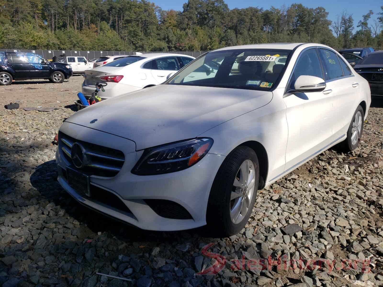 55SWF8EB5KU293138 2019 MERCEDES-BENZ C-CLASS