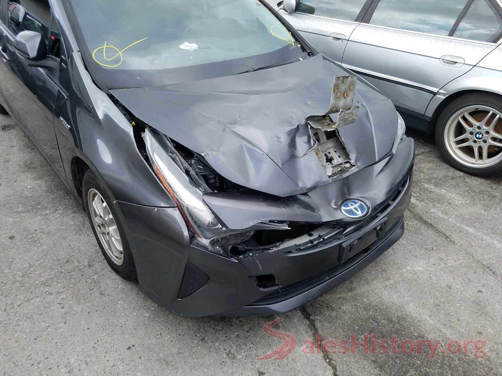 JTDKBRFU0H3027565 2017 TOYOTA PRIUS