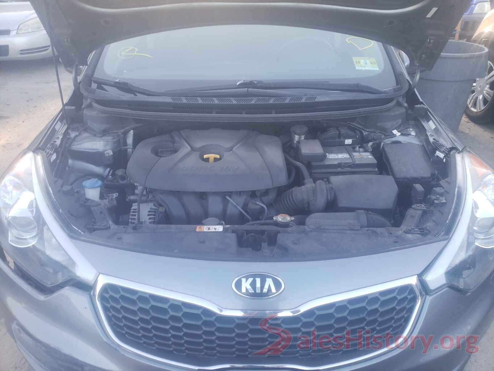 KNAFX4A60G5582675 2016 KIA FORTE