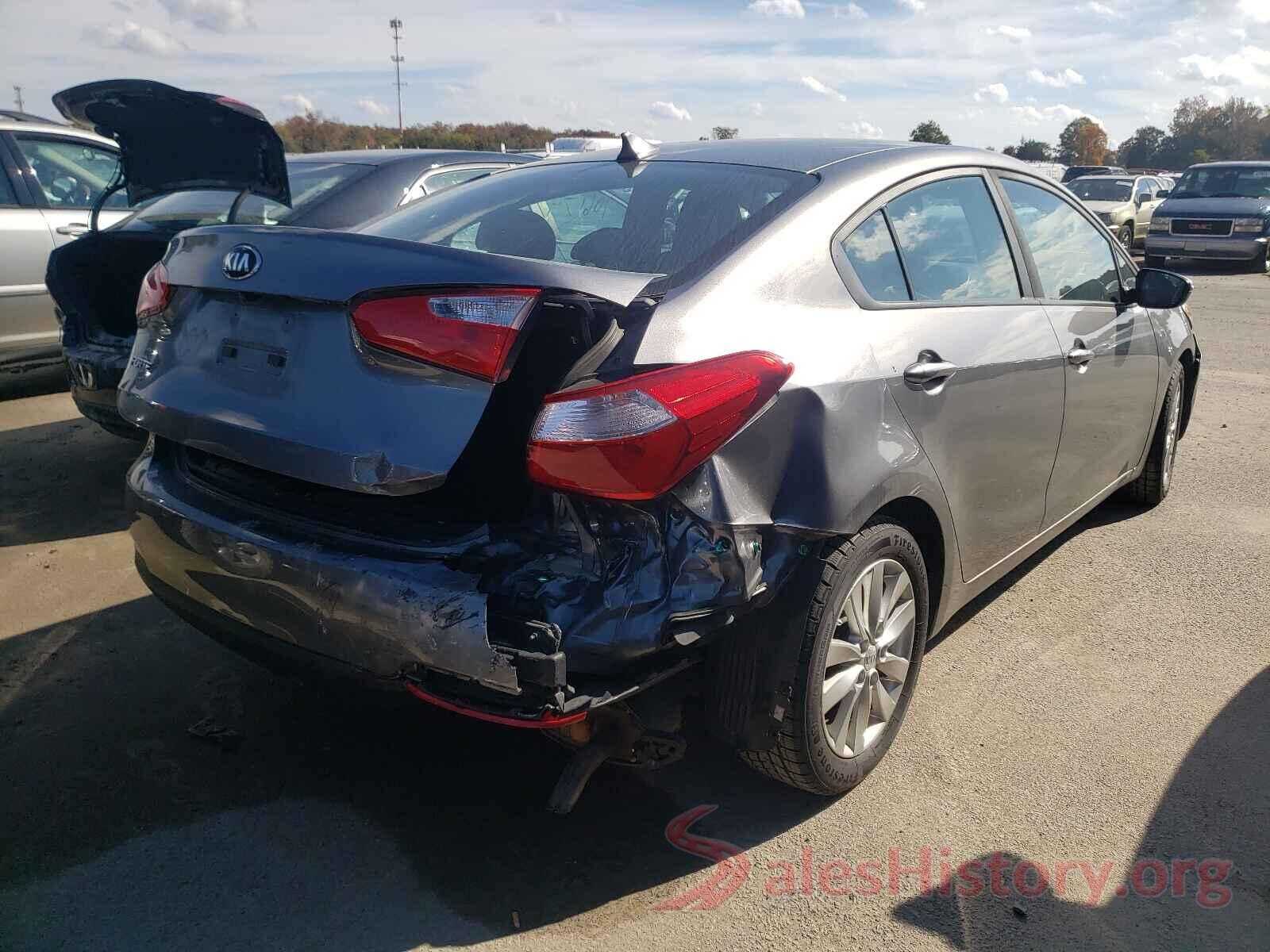 KNAFX4A60G5582675 2016 KIA FORTE