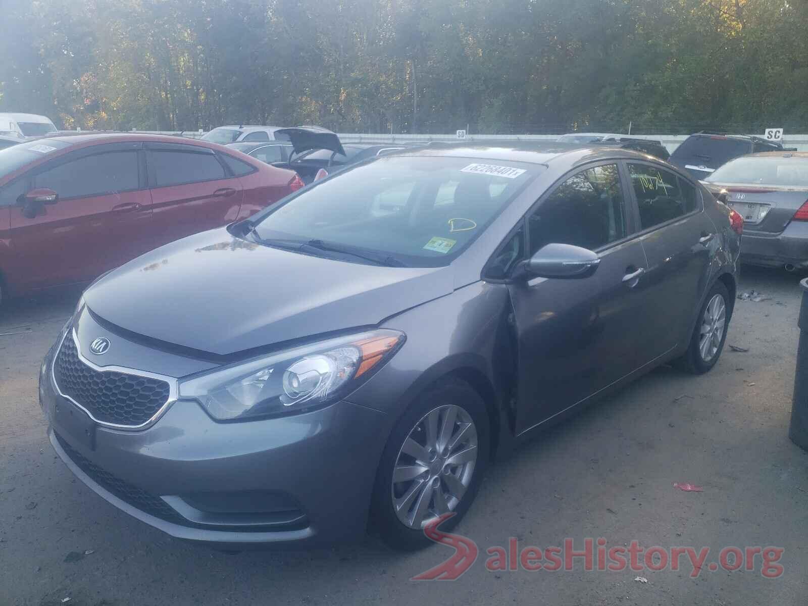 KNAFX4A60G5582675 2016 KIA FORTE