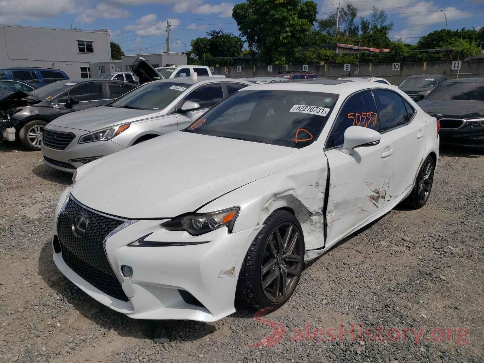 JTHBA1D26G5019669 2016 LEXUS IS